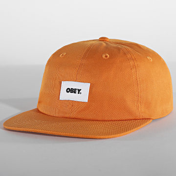  Obey - Casquette Bold Label Organic Orange