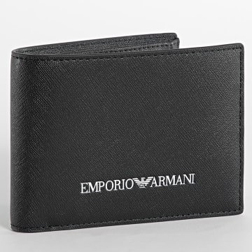 Emporio Armani - Portefeuille Bifold Y4R165 Noir