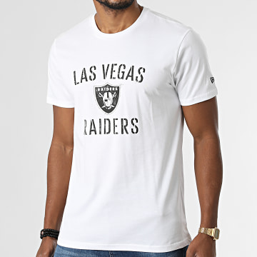  New Era - Tee Shirt NFL Team Name Las Vegas Raiders 12869823 Blanc