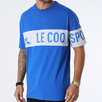  Le Coq Sportif - Tee Shirt Oversize Soprano 2 N1 2121438 Bleu Roi