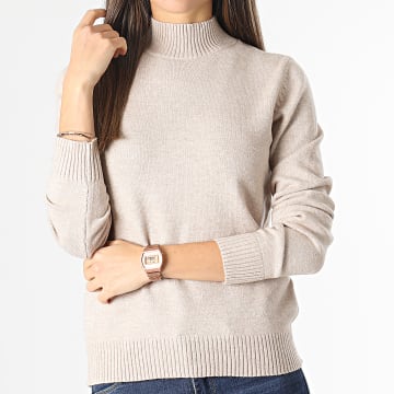  Only - Pull Femme Marco Beige
