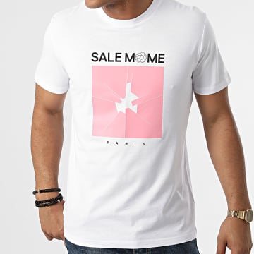 Sale Môme Paris - Tee Shirt Foot Blanc