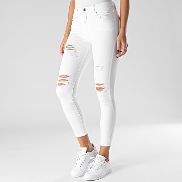  Girls Outfit - Jean Skinny Femme 1217 Blanc
