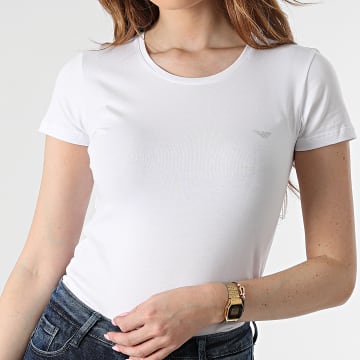  Emporio Armani - Tee Shirt Femme 163139-CC318 Blanc