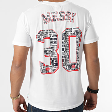  PSG - Tee Shirt Tour Eiffel Messi P14408C Blanc
