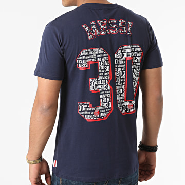  PSG - Tee Shirt Tour Eiffel Messi P14408C Bleu Marine