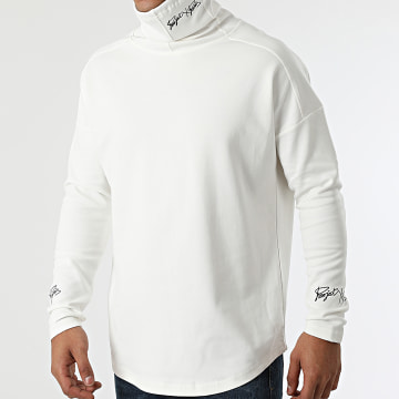  Project X Paris - Tee Shirt Manches Longues Oversize 2120130 Blanc