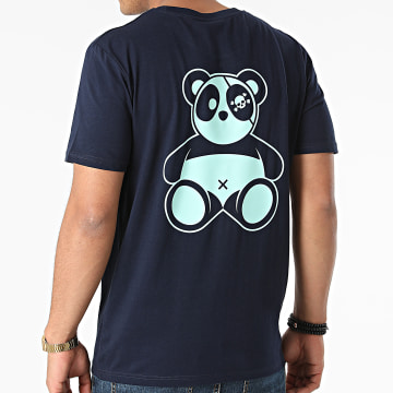  Sale Môme Paris - Tee Shirt Panda Bleu Marine