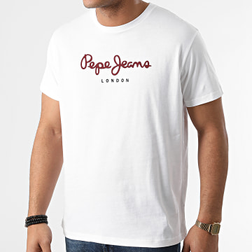 Pepe Jeans - Eggo Tee Shirt Bianco