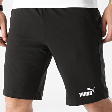  Puma - Short Jogging Essential Jersey 586706 Noir