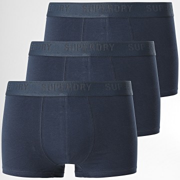  Superdry - Lot De 3 Boxers Classic Bleu Marine