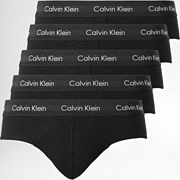  Calvin Klein - Lot De 5 Slips NB2876 Noir