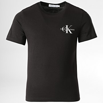 Calvin Klein - Tee Shirt Enfant Chest Monogram 1231 Noir