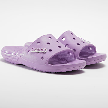  Crocs - Claquettes Femme Classic Slide Violet