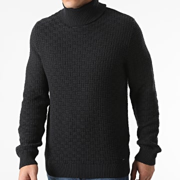  Only And Sons - Pull Col Roulé Kay Life Bleu Marine