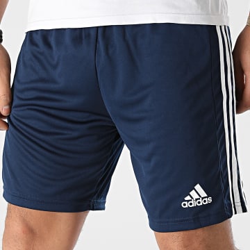 Adidas Sportswear - Short Jogging A Bandes Squad 21 GN5775 Bleu Marine