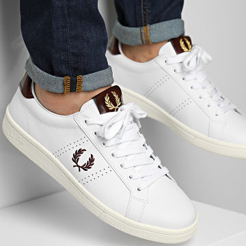  Fred Perry - Baskets B1251 Leather White