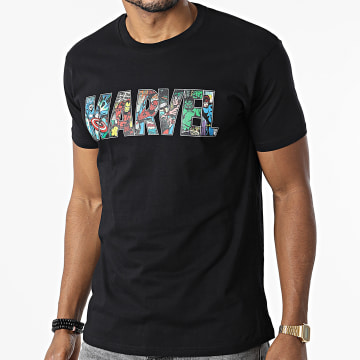  Marvel - Tee Shirt Marvel Group MEGMARCTS073 Noir