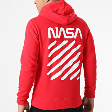  NASA - Sweat Capuche Skid Rouge
