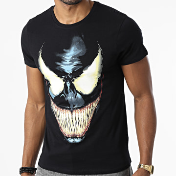  Spiderman - Tee Shirt Venom Smile MEVENOXTS002 Noir