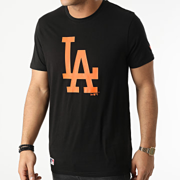  New Era - Tee Shirt MLB Seasonal Team Logo Los Angeles Dodgers 12869853 Noir