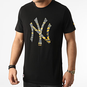  New Era - Tee Shirt MLB Seasonal Infill New York Yankees 12869855 Noir