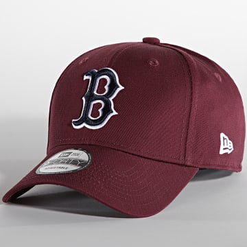  New Era - Casquette 9Forty League Essential Boston Red Sox Bordeaux