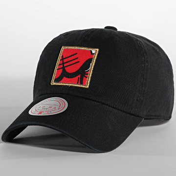  Mitchell and Ness - Casquette Icon Dad Strapback Chicago Bulls Noir