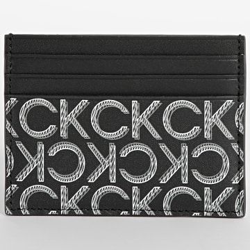  Calvin Klein - Porte-Cartes Neon 8017 Noir