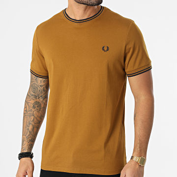  Fred Perry - Tee Shirt Twin Tipped M1588 Camel