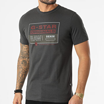  G-Star - Tee Shirt D20714-336 Gris Anthracite