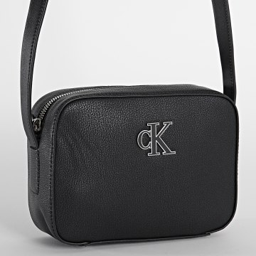  Calvin Klein - Sac A Main Femme Minimal Monogram 9850 Noir
