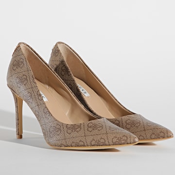 Escarpins Plates-formes G By Guess - Taille 8, Beige, Neufs Sans Boîte