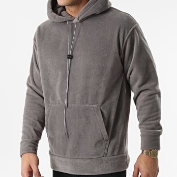  Uniplay - Sweat Capuche Polaire RX-7 Gris Anthracite
