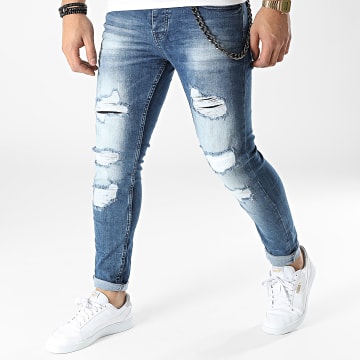 Classic Series - Skinny jeans DHZ-3656 Blauw Denim