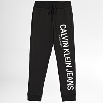  Calvin Klein - Pantalon Jogging Enfant Institutional Hero Logo 1150 Noir