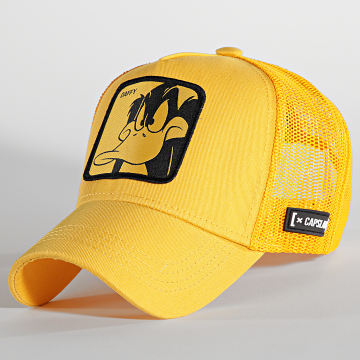  Capslab - Casquette Trucker Daffy Jaune