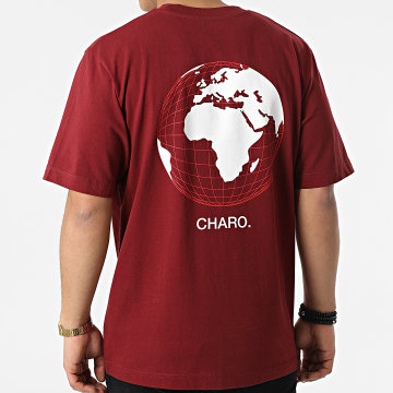  Charo - Tee Shirt Sphere Bordeaux