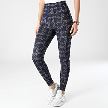  Guess - Legging Femme V2RB09-ZZ04N Bleu Marine