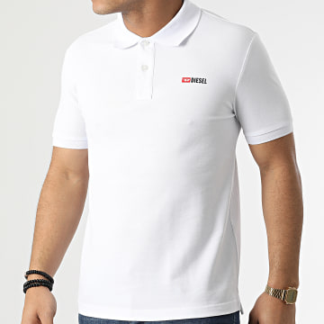  Diesel - Polo Manches Courtes A04087-0MXZA Blanc