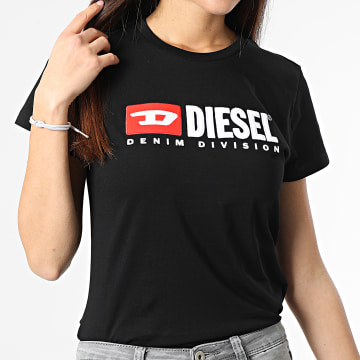  Diesel - Tee Shirt Femme A05093-0AAXJ Noir