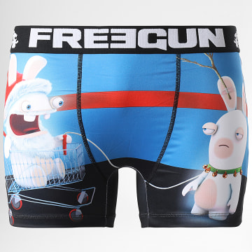  Freegun - Boxer Lapins Crétins Sleigh Bleu