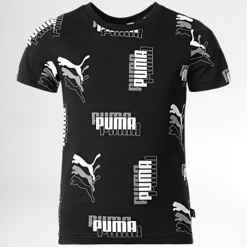  Puma - Tee Shirt Enfant 847303 Noir