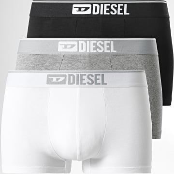  Diesel - Lot De 3 Boxers Damien 00ST2V-0GDAC Noir Gris Chiné Blanc