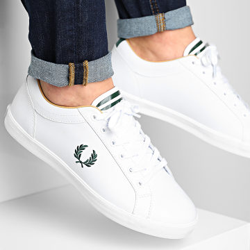  Fred Perry - Baskets Baseline B1228 White