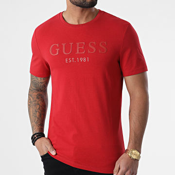  Guess - Tee Shirt M2RI29-J1311 Rouge