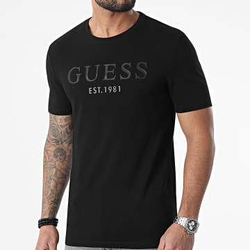  Guess - Tee Shirt M2RI29-J1311 Noir