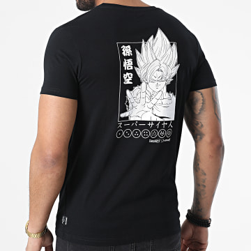  Capslab - Tee Shirt CL-DBZ4 Goku Noir