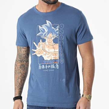  Capslab - Tee Shirt Goku ULT1 Bleu Clair