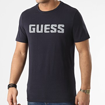  Guess - Tee Shirt M2RI17-J1311 Bleu Marine